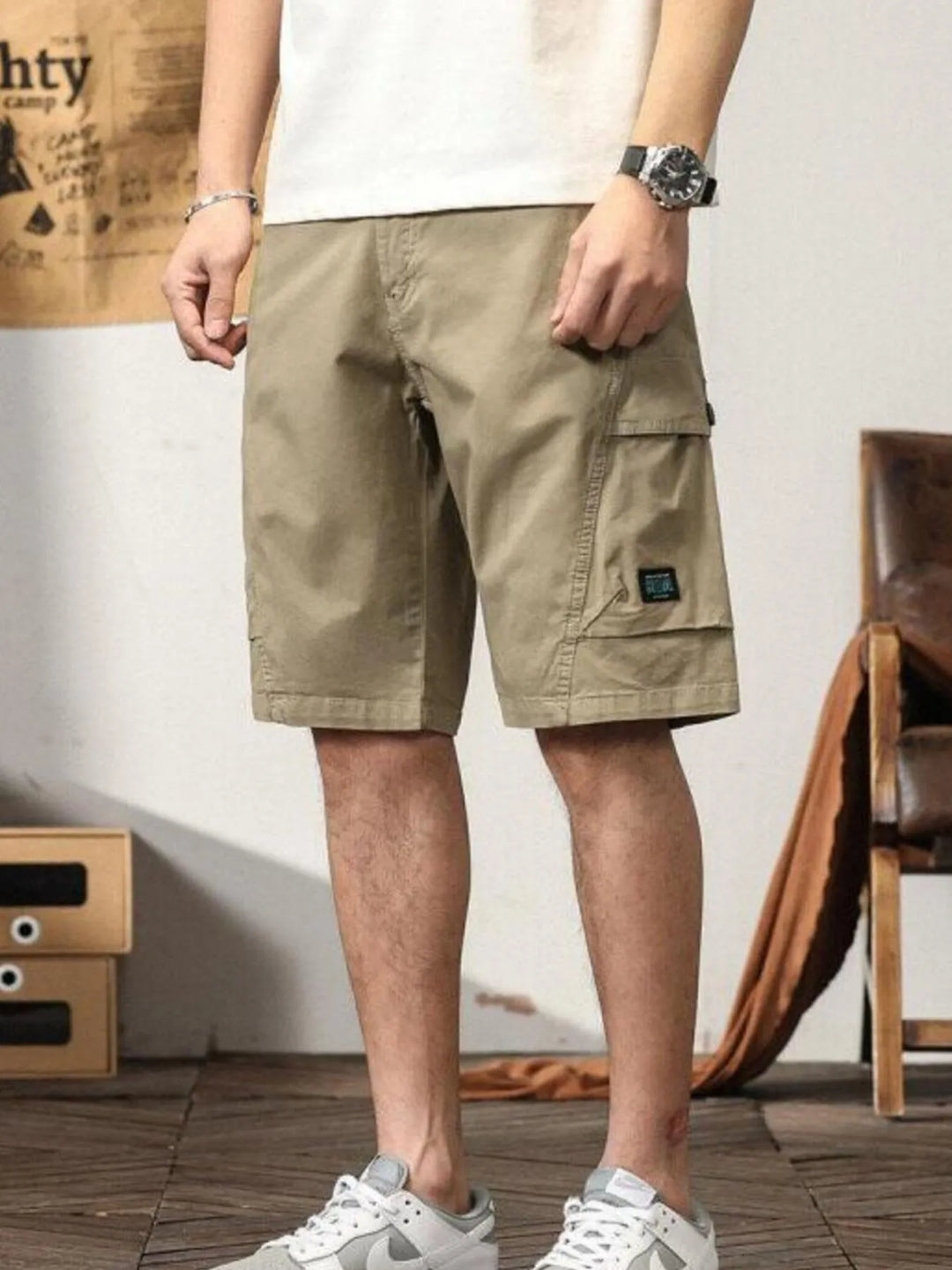 Men's Loose Fit Cargo Shorts
