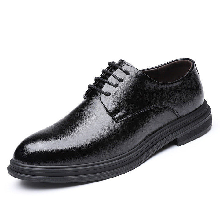 New Mens Pointed-toe Business Leather Shoes