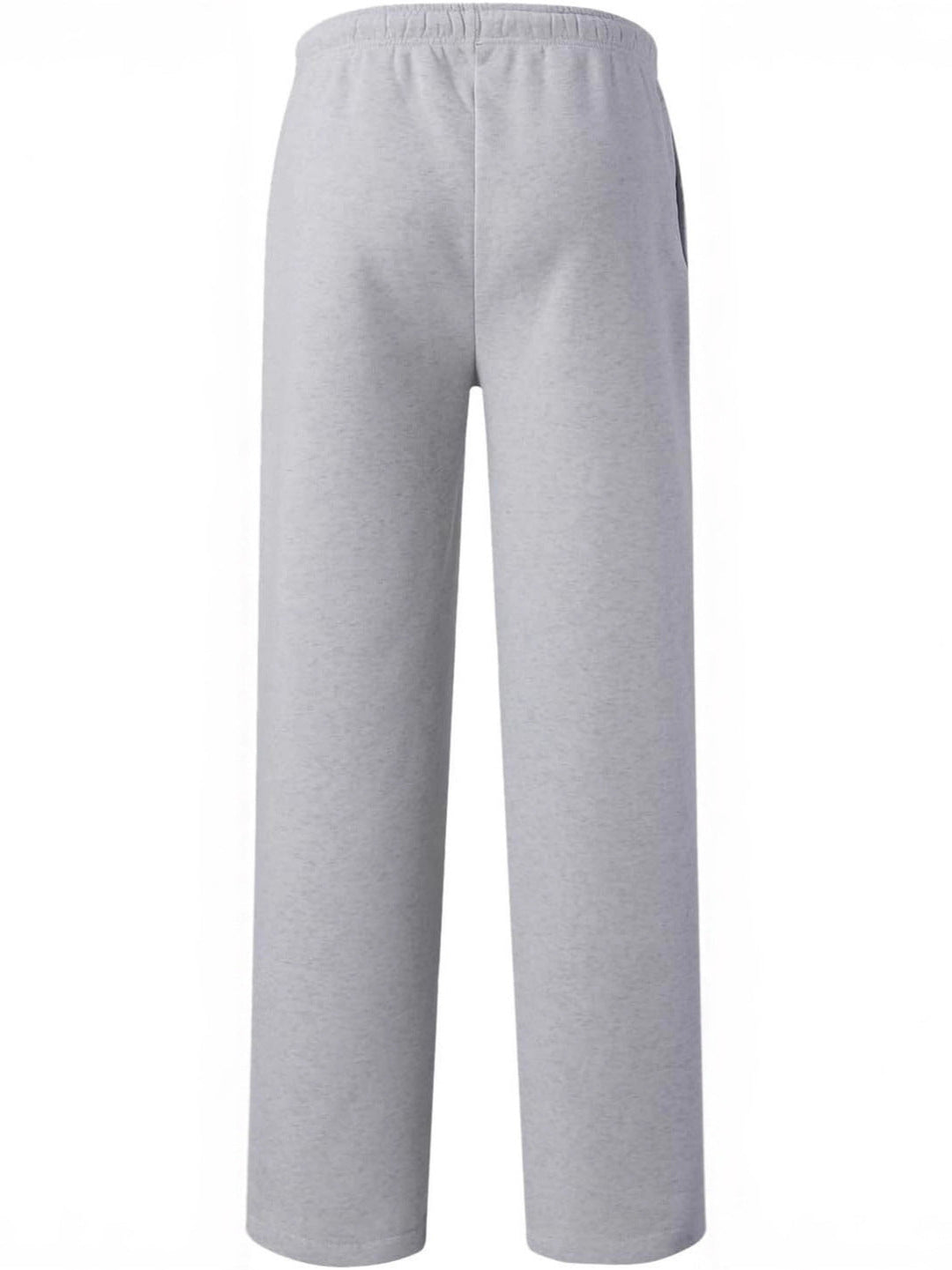 Women's Fleece-Lined Casual Straight-Leg Sports Sweatpants For Fall And Winter
