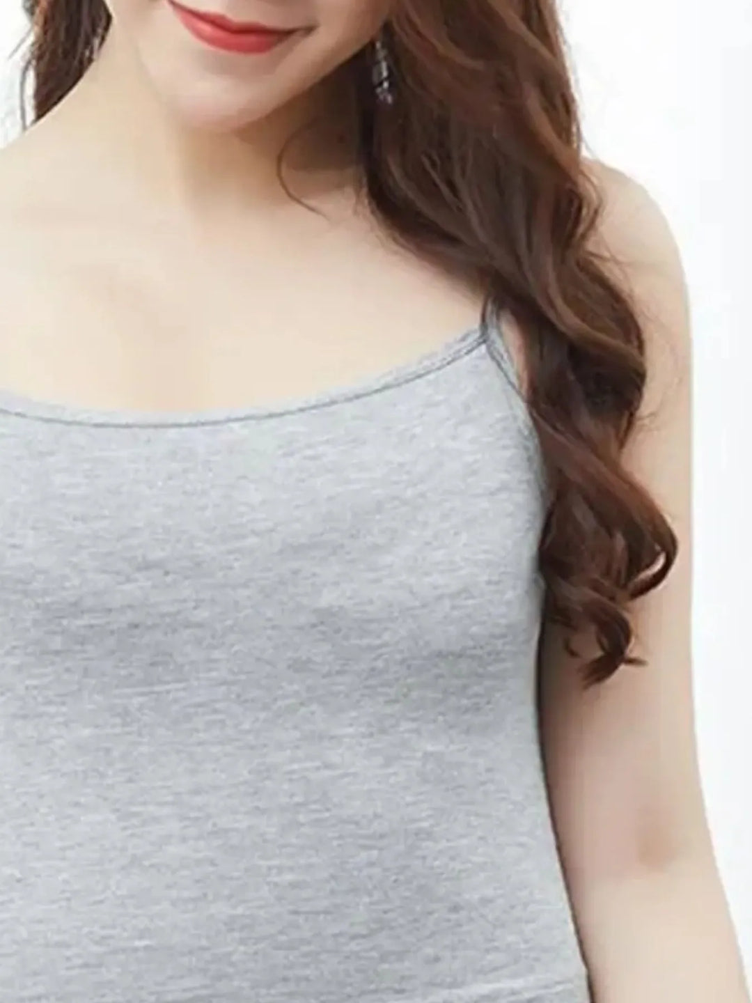 Scoop Neck Cropped Tank Top