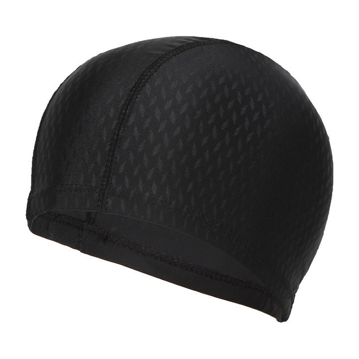 Mens Swim Cap Fabric Design Doesnt Constrict The Head Large Size
