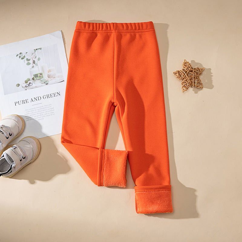 Fleece-lined Extra-thick Childrens Trousers