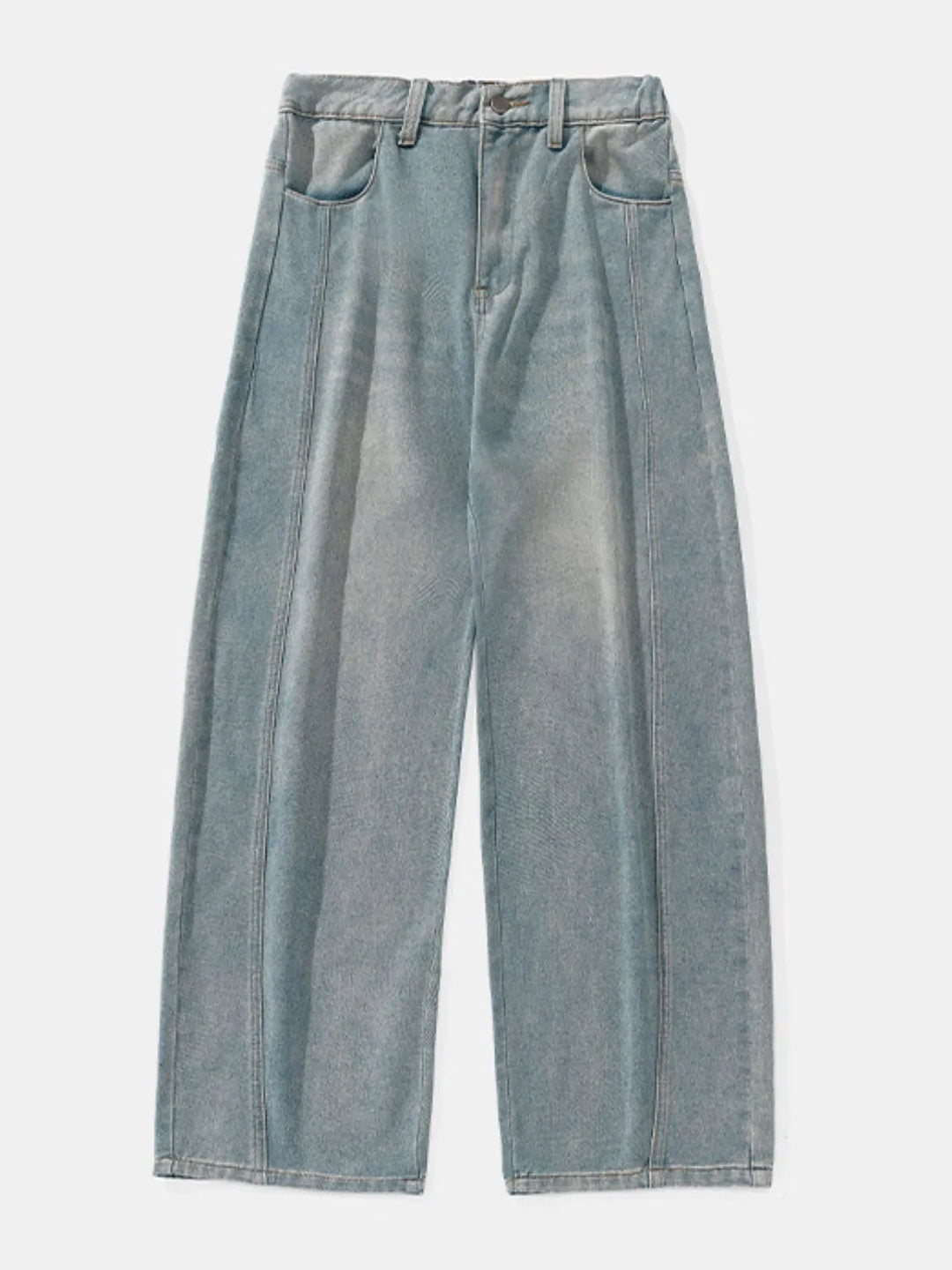 Men's Plus Size Wide Leg Jeans