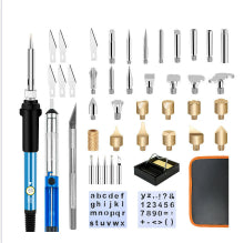 Adjustable temperature soldering iron set Engraving hot flower soldering iron soldering tool