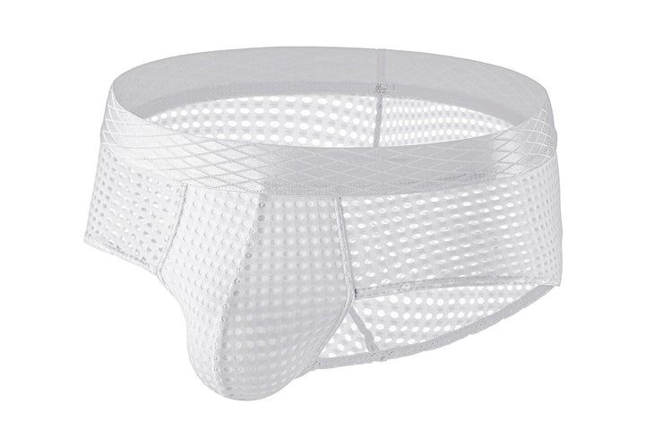 Men's Large Mesh Low Waist Wide Belt Briefs