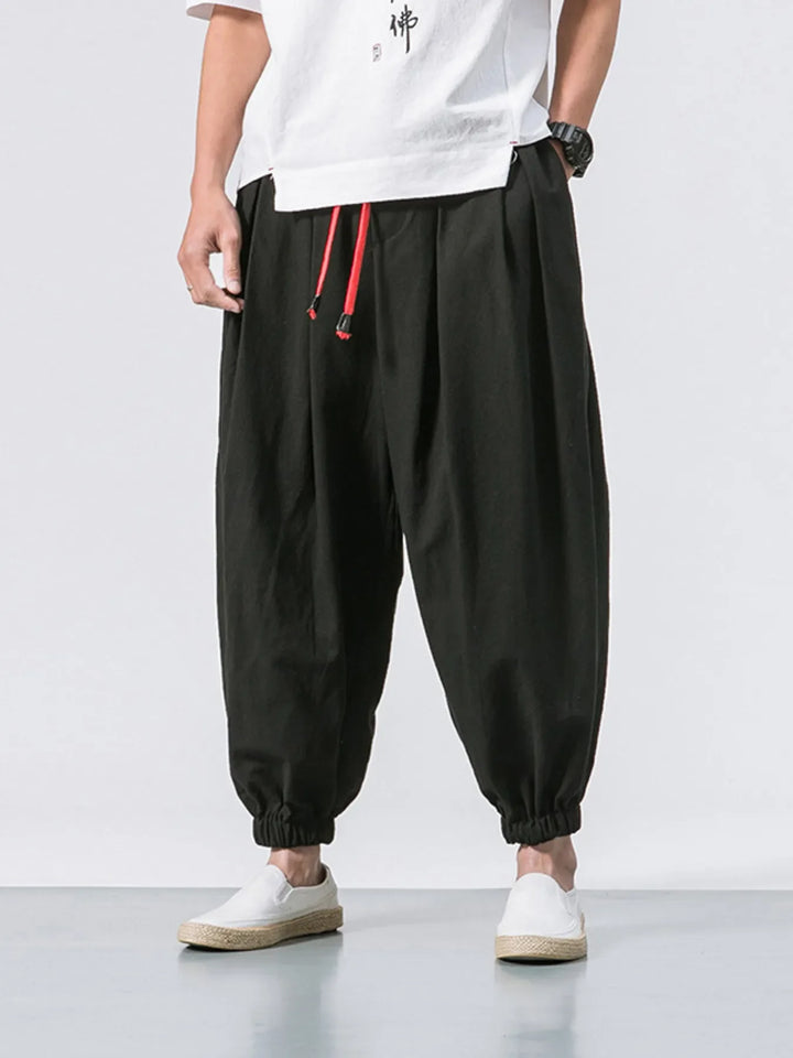 Men's Plus Size Casual Drawstring Joggers
