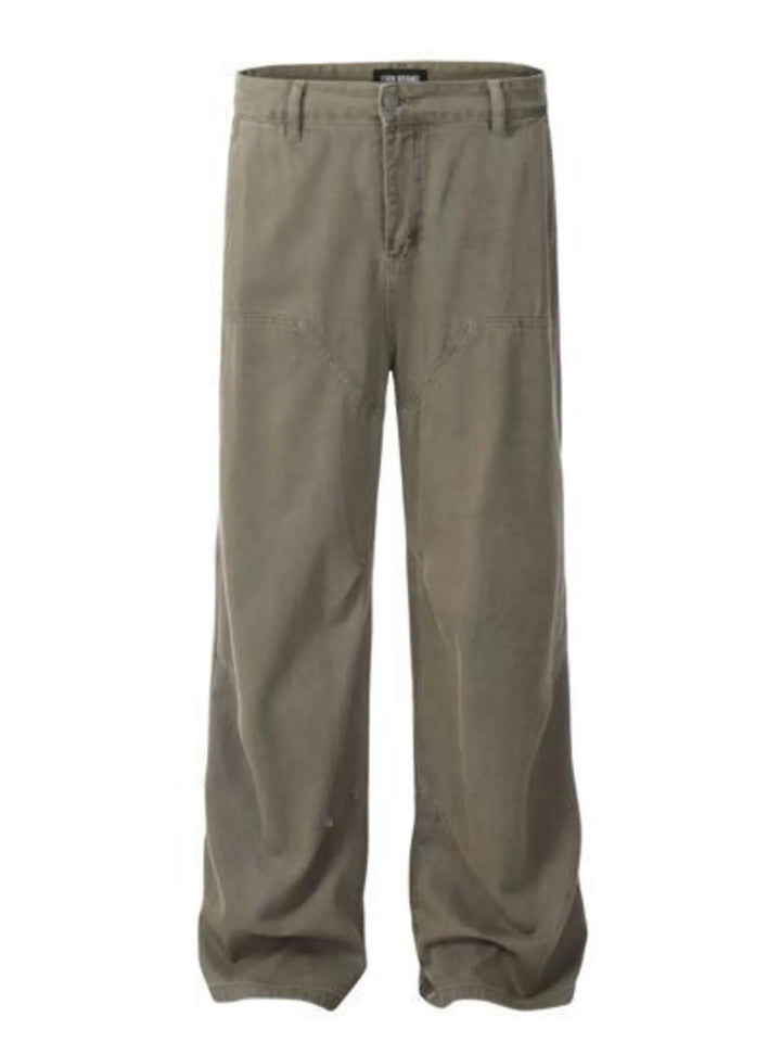 Men's Washed Baggy Jeans