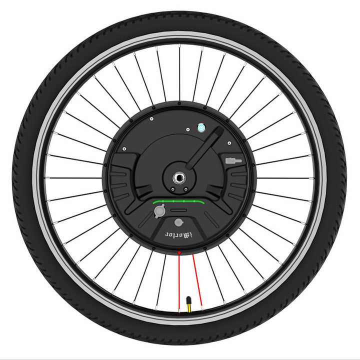 The Third Generation Intelligent Micro-power Wheel Bicycle Is Refitted Into The Electric Mountain Bike Imotor 3.0