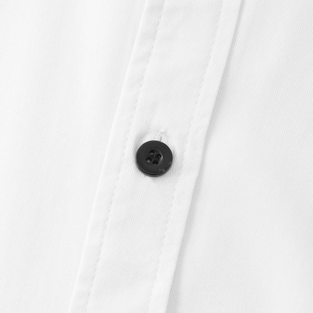Men's Plus Size Casual Short Sleeve Button Down Shirt