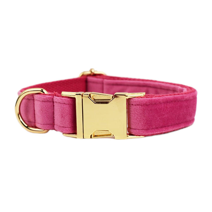 Pet Collar Dog Fabric Velvet