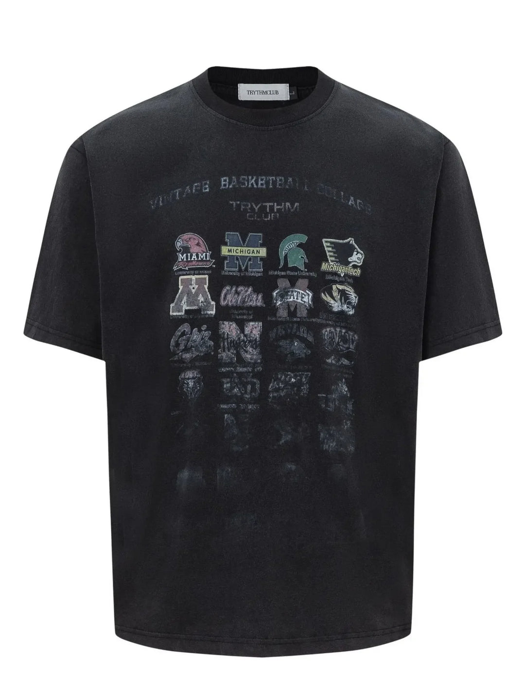Men's Graphic Round Neck Short Sleeve T-Shirt