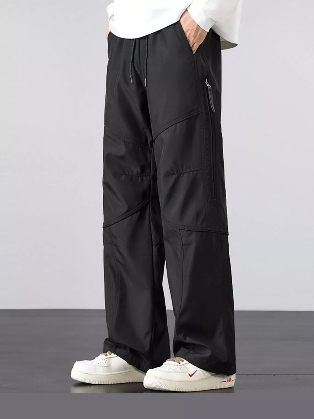 Men's Plus Size Casual Loose Fit Cargo Pants