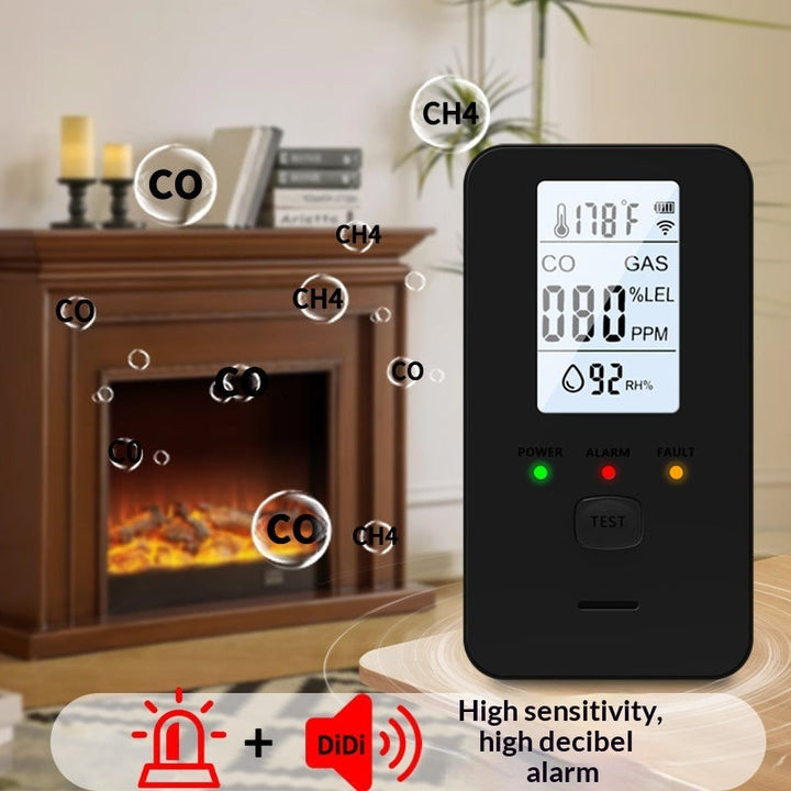 4-in-1 High-Sensitivity Gas And Carbon Monoxide Alarm