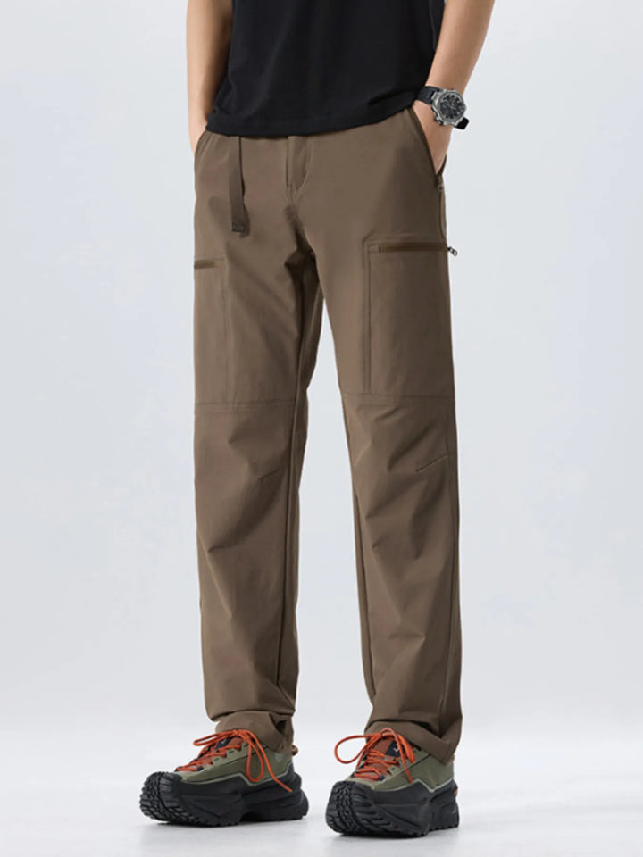 Men's Full Size Multi-Pocket Cargo Utility Pants Plus Size