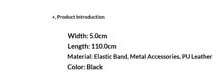 Mens Elastic Wide And Thick Suspenders