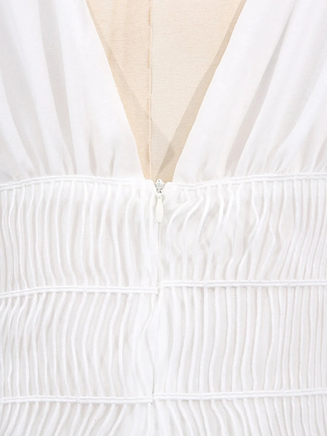 Tiered V-Neck Sleeveless Maxi Dress