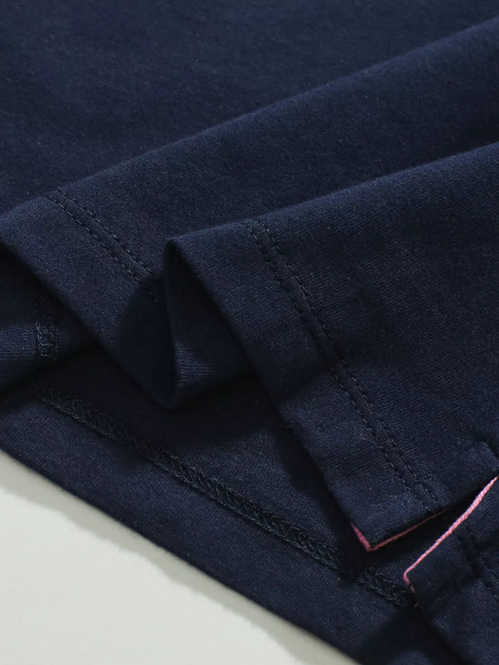 Children's Button Detail Short Sleeve Polo