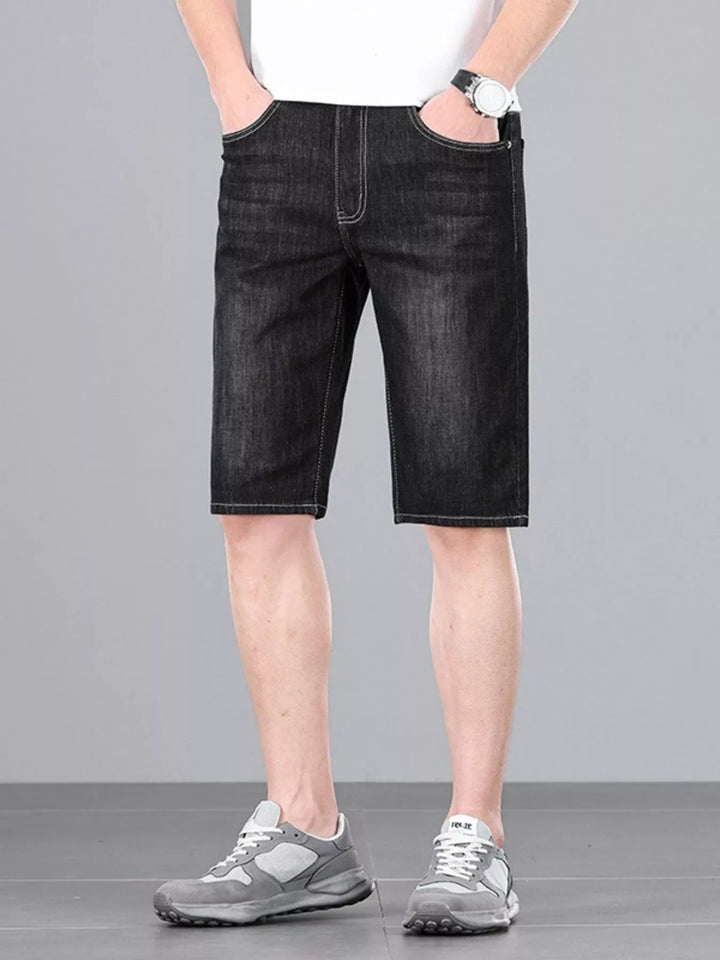 Men's Loose Fit Denim Shorts
