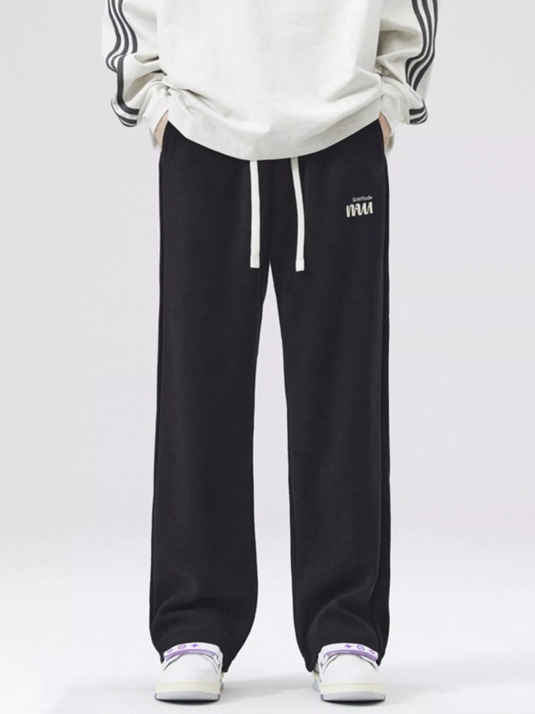 Men's Full Size Casual Loose Fit Sweatpants Plus Size