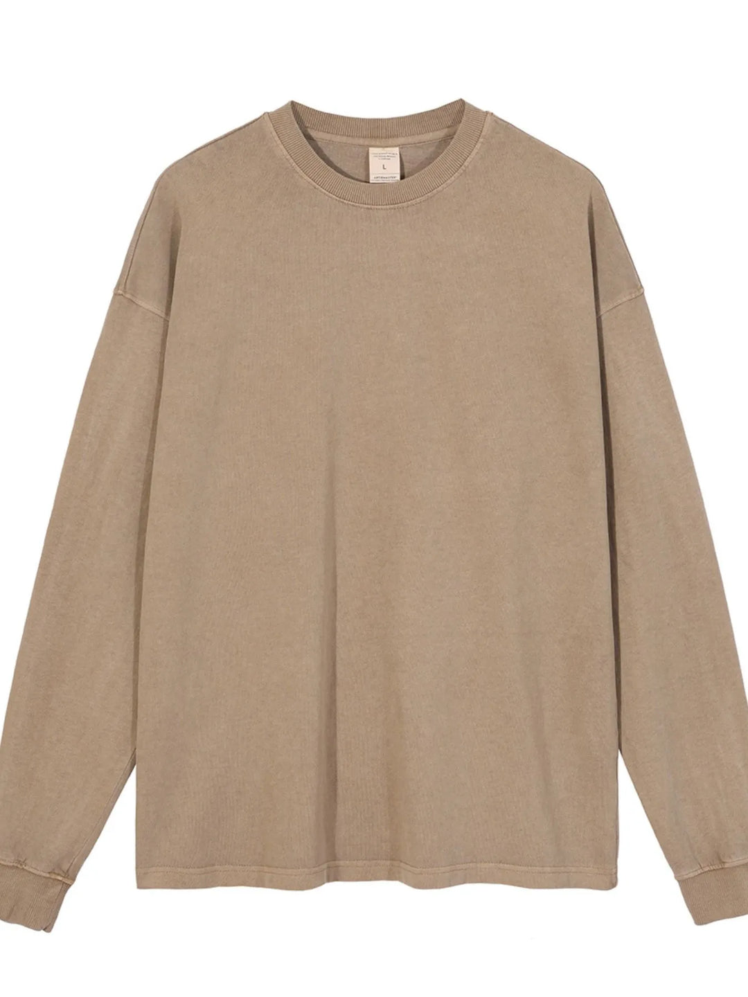Men's Oversized Long Sleeve Casual T-Shirt