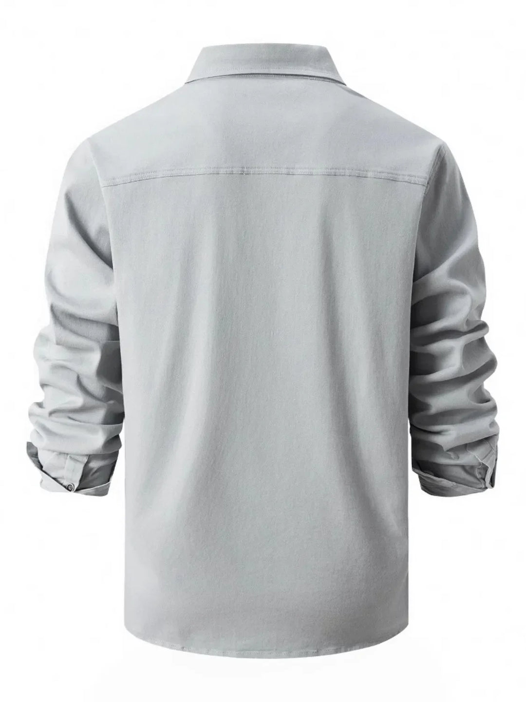 Men's Full Size Button Up Long Sleeve Shirt Plus Size