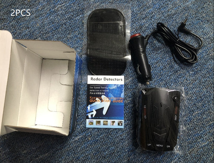 Electronic Dog V7 English And Russian Vehicle-mounted  Speed Measurement Vehicle Mobile Speed Measurement Detector