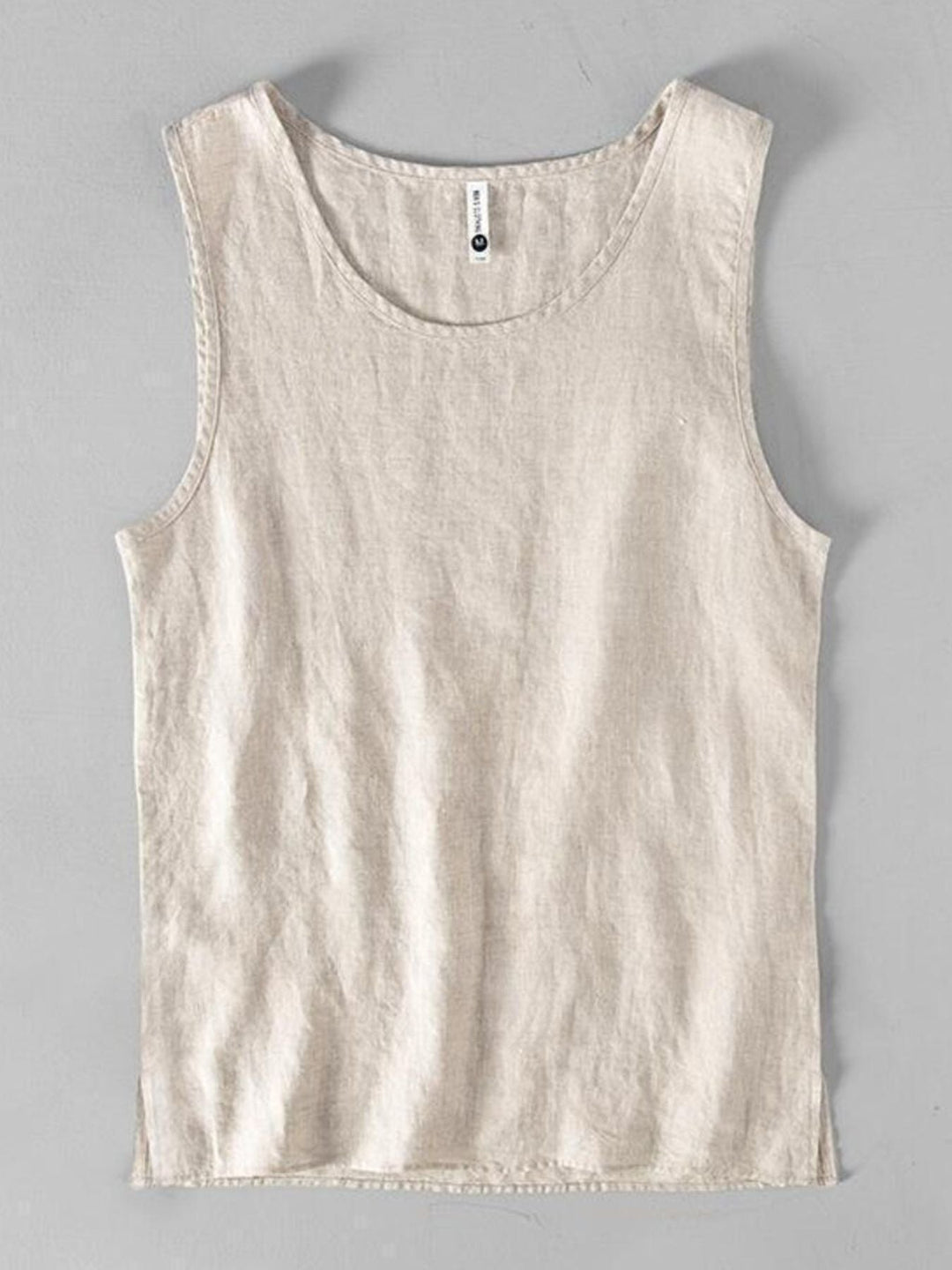 Men's Plus Size Round Neck Tank