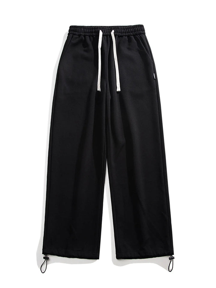 Men's Full Size Loose Fit Casual Drawstring Pants Plus Size