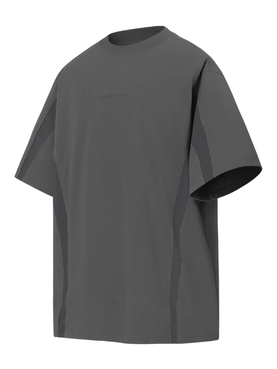 Men's Contrast Round Neck Short Sleeve T-Shirt