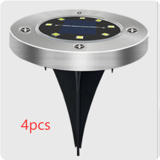 8LED Waterproof Solar Powered Garden Lights