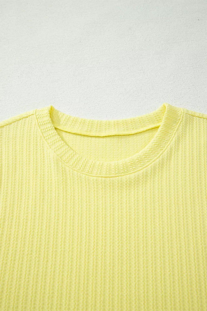 Ribbed Knit Tank and Shorts Set