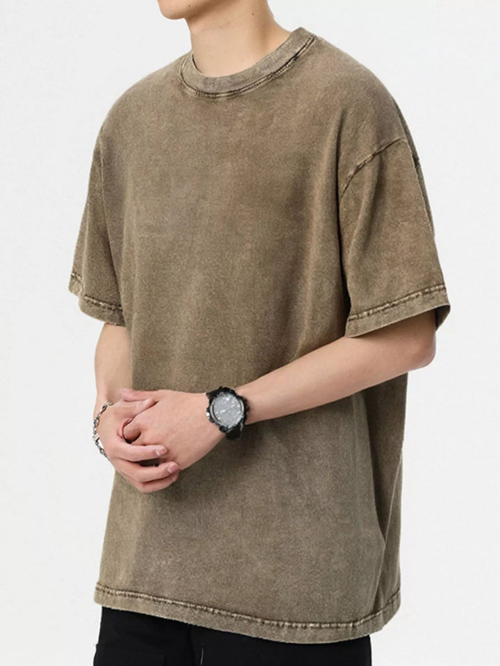 Men's Round Neck Short Sleeve T-Shirt