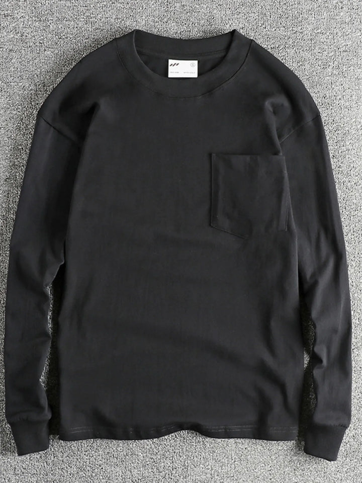 Men's Long Sleeve Pocket T-Shirt
