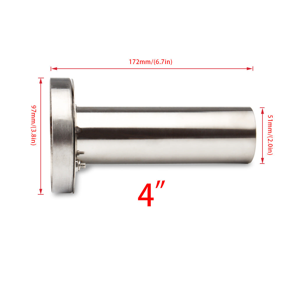 Adjustable 304 Stainless Steel Car Universal Exhaust Pipe