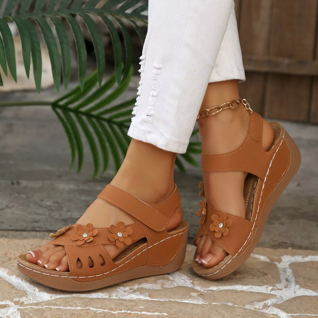 Open Toe Wedge Sandals