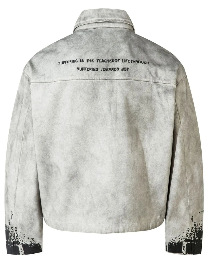 Men's Zip Up Long Sleeve Jacket