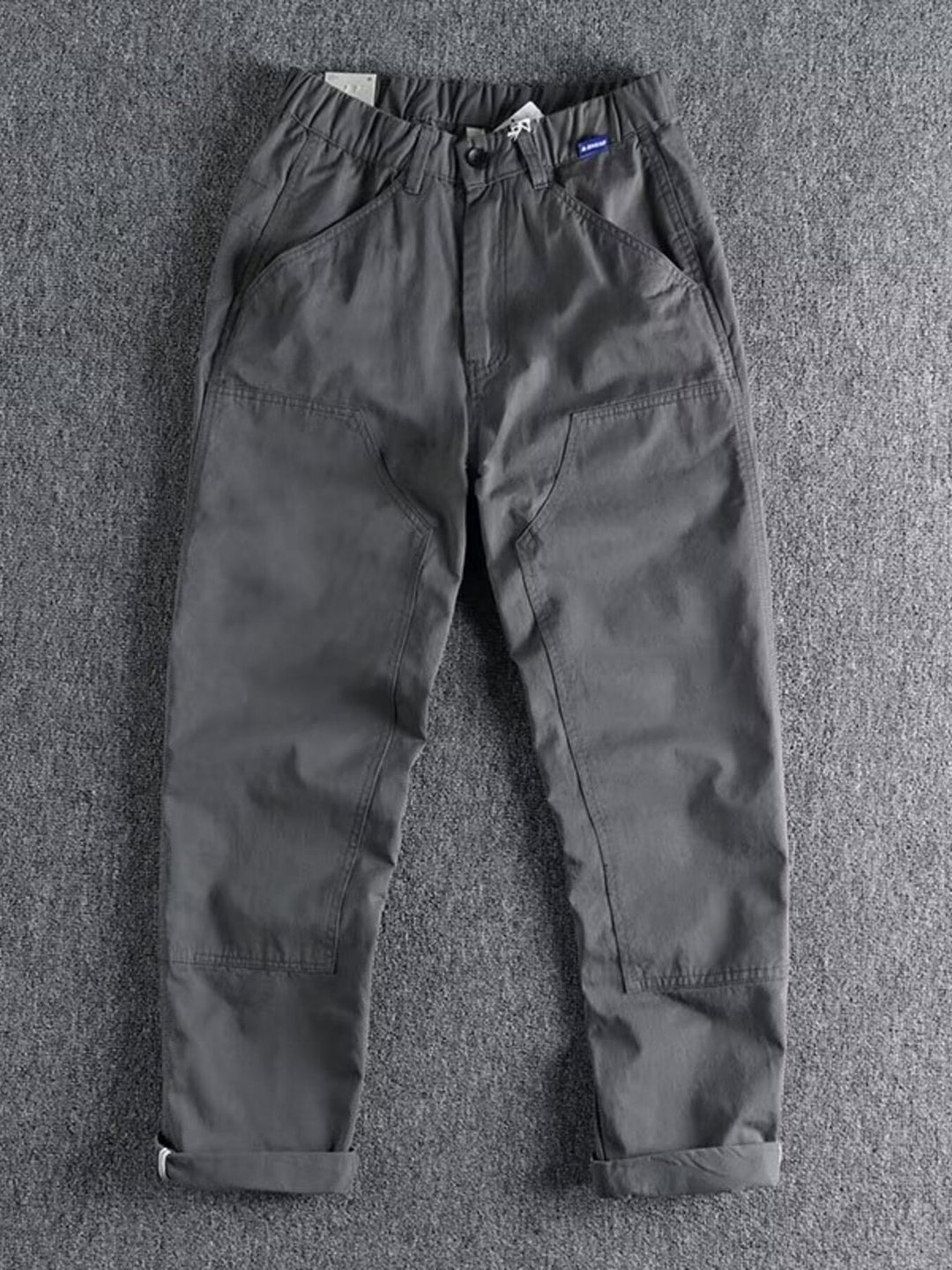 Men's Plus Size Casual Elastic Waist Cargo Pants