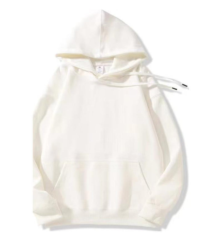 Loose-fitting Versatile Drawstring Casual Hooded Sweatshirt For Fall And Winter