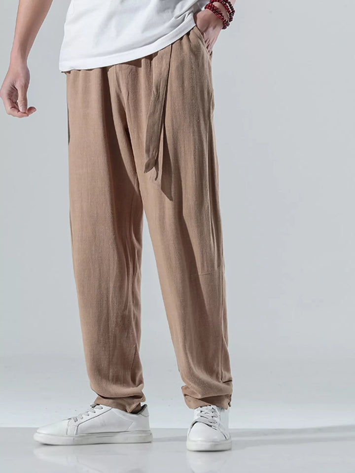 Men's Plus Size Relaxed Fit Casual Pants