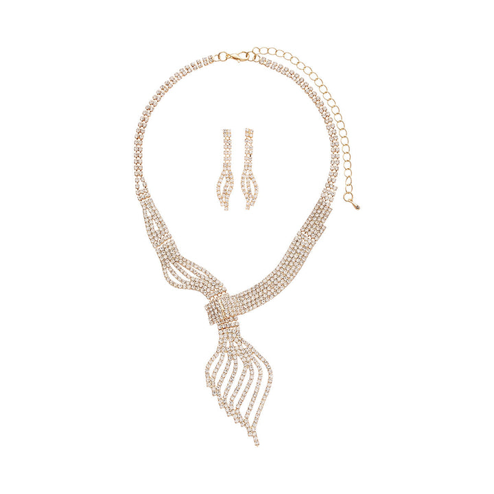High-grade Clavicle Chain Fashion Grandeur Personality Jewelry Suit