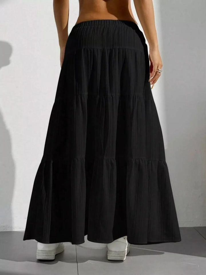 Flowy Tiered Maxi Skirt