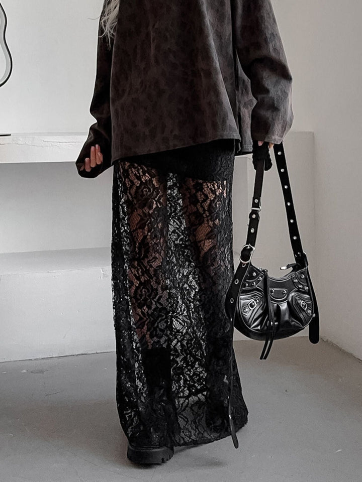Lace Maxi Skirt