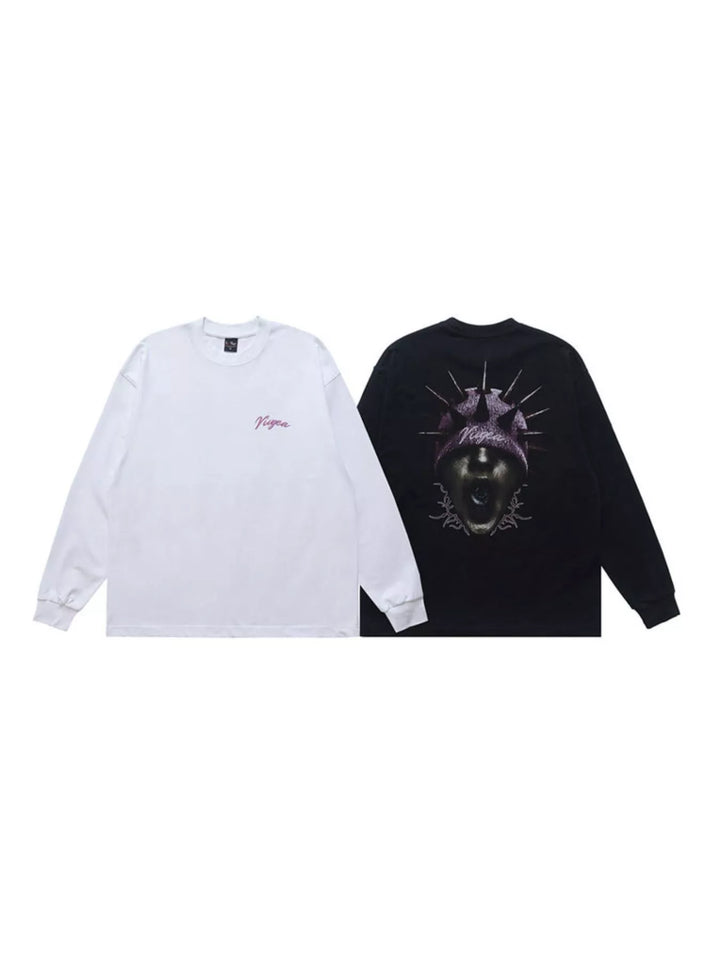 Men's Graphic Long Sleeve T-Shirt