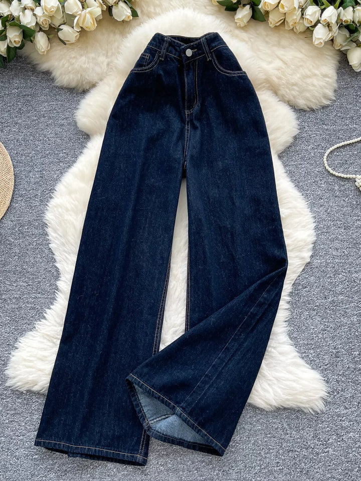 High Waist Wide Leg Jeans