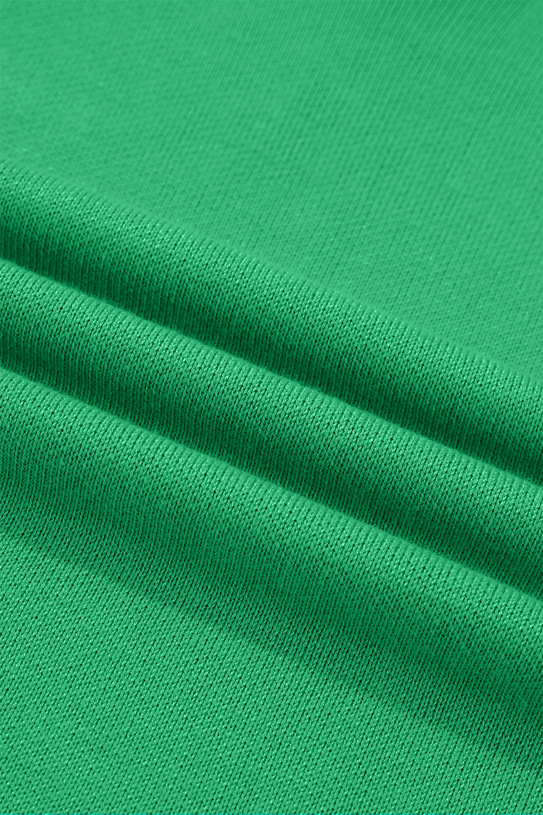 Bright Green Side Button Round Neck Knit Sleeveless Sweater