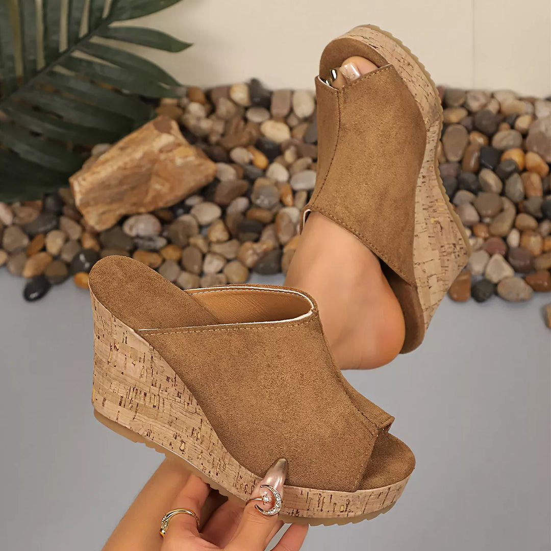 Open Toe Wedge Sandals
