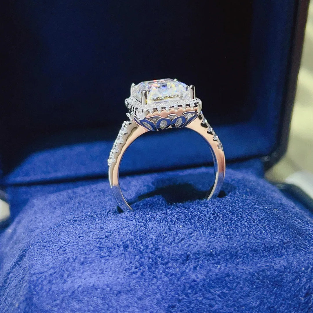 5 Carat Moissanite 925 Sterling Silver Ring