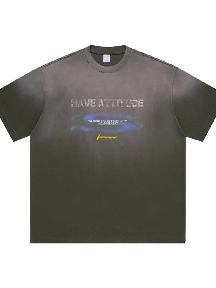 Men's Oversized Round Neck Short Sleeve T-Shirt