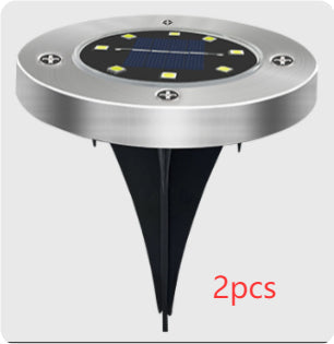 8LED Waterproof Solar Powered Garden Lights