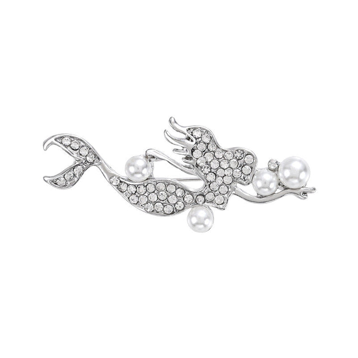 Enamel-dripped Lobster Brooch Accessory For Women